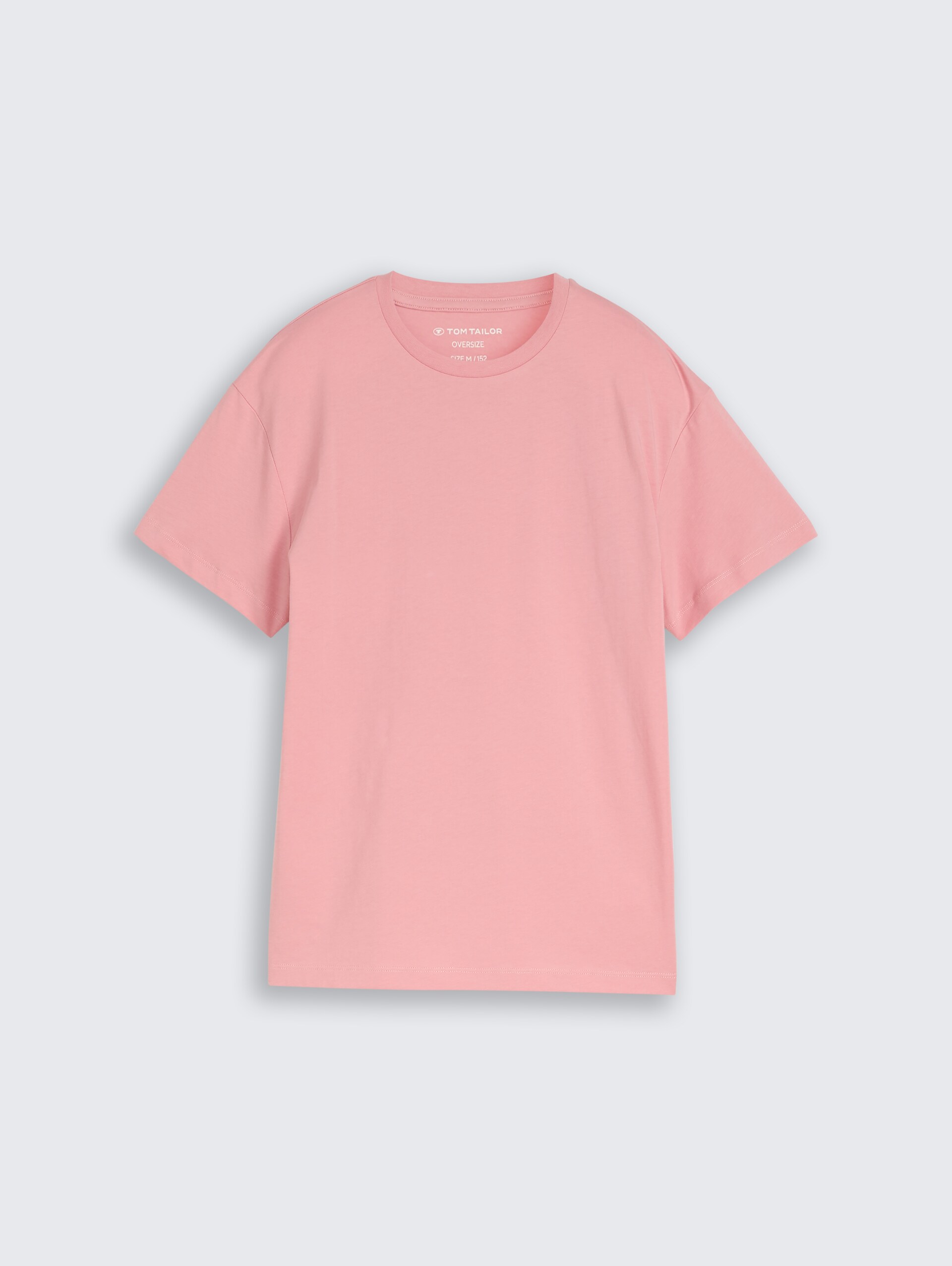 Oversized T-shirt met print - blush rose - Product vooraanzicht