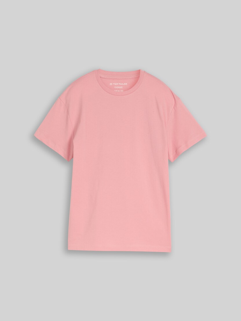 Oversize T-Shirt mit Print von Teen Boys, blush rose
