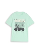 Nicht ausgewählt, Oversize T-Shirt mit Print von Tom Tailor, grün