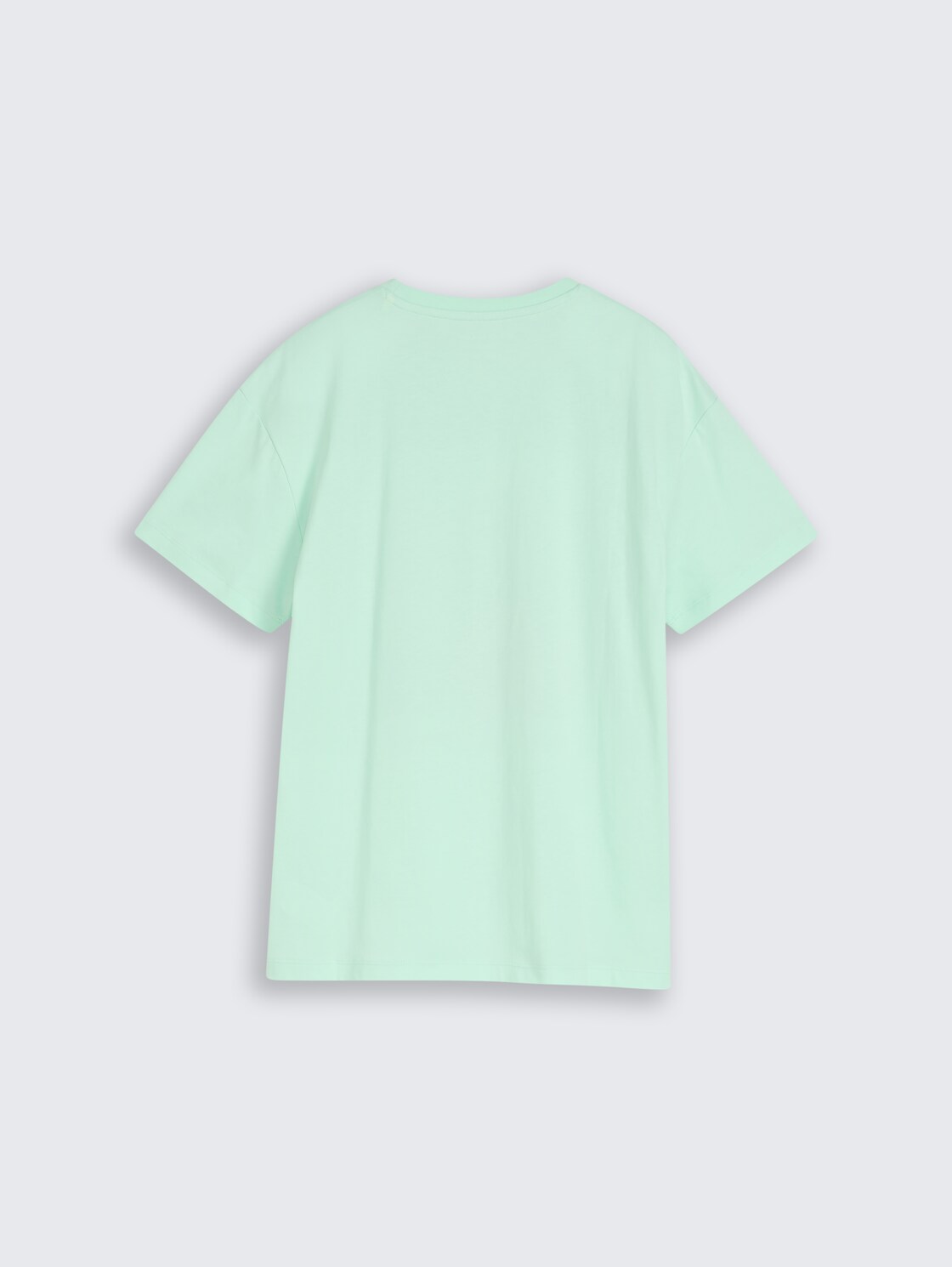 Oversize T-Shirt mit Print - soft sugar green