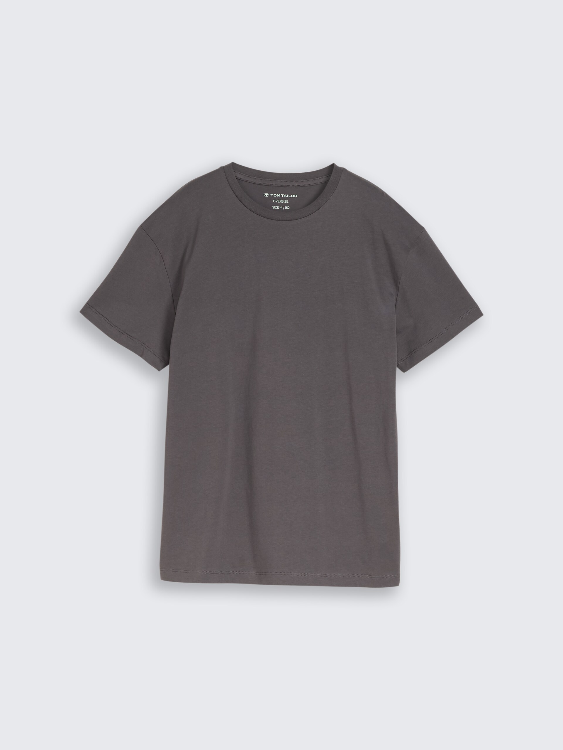 Oversize T-Shirt mit Print - dark urban grey - Vorder-Produkt-Ansicht