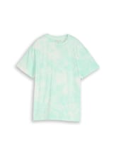Ausgewählt, Oversize Tie-Dye T-Shirt von Tom Tailor, grün