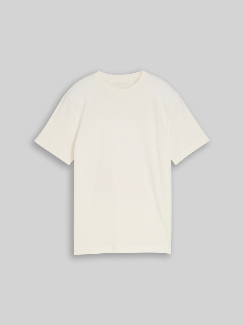 Glow-in-the-Dark T-Shirt mit Rückenprint von Teen Boys, Wool White