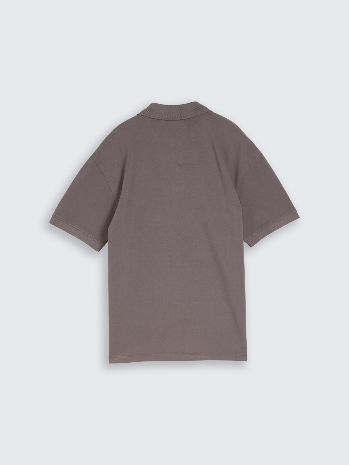 Oversize Piqué Poloshirt - dark urban grey