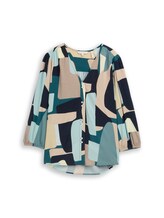 Niet geselecteerd, Blouse van viscose door , groen