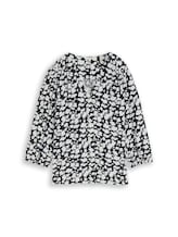 Ausgewählt, Bluse aus Viskose von Tom Tailor, blau