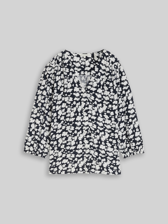 Chemisier en viscose par Women, blue ginkgo minimal