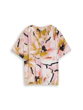 Niet geselecteerd, Blouse met patroon door Tom Tailor, rosa