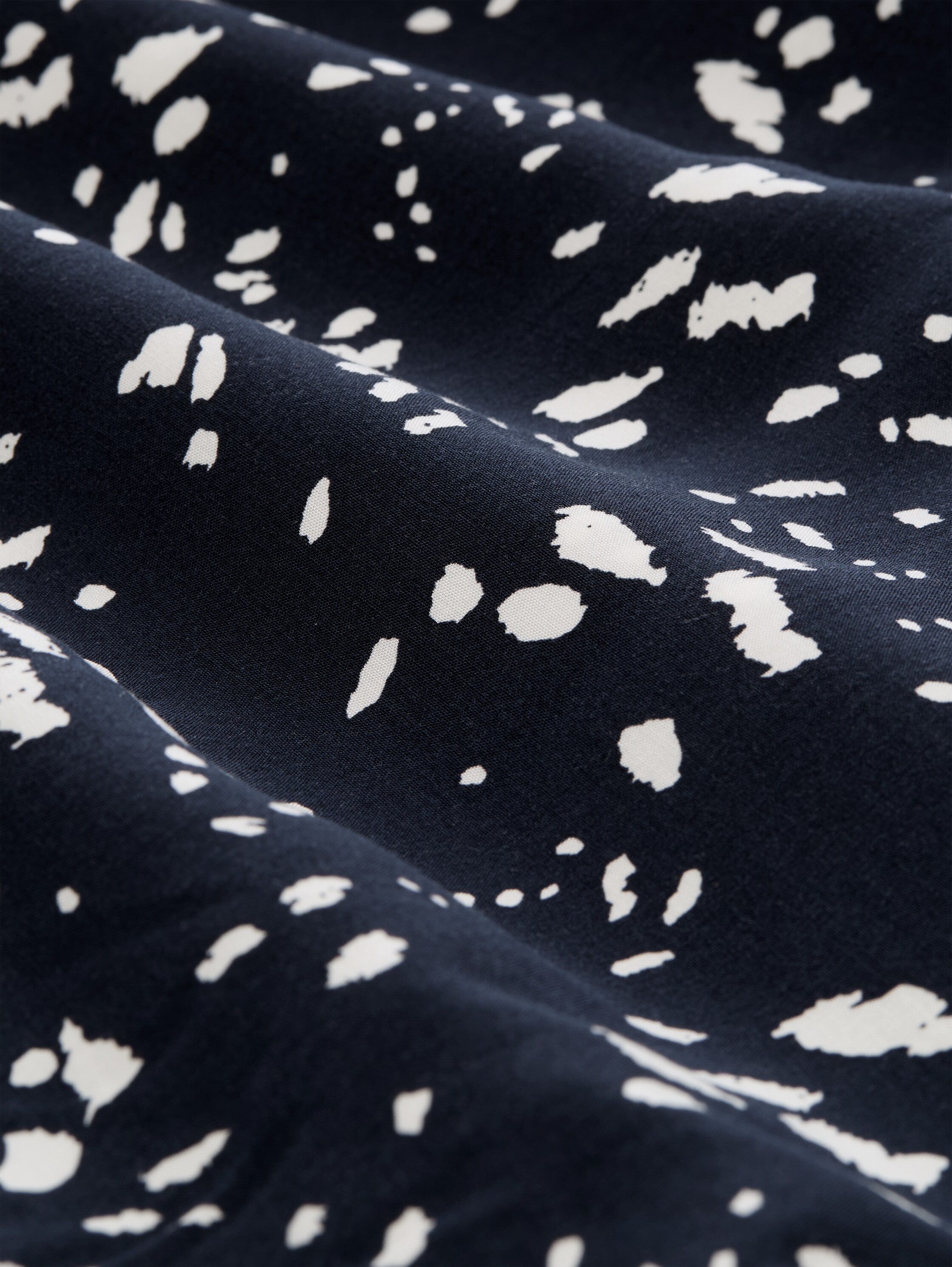 Patterned blouse - navy_dot - 
