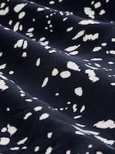 Blouse à motifs - navy dot - Vue de la matière