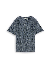Geselecteerd, Blouse met patroon door Tom Tailor, blauw