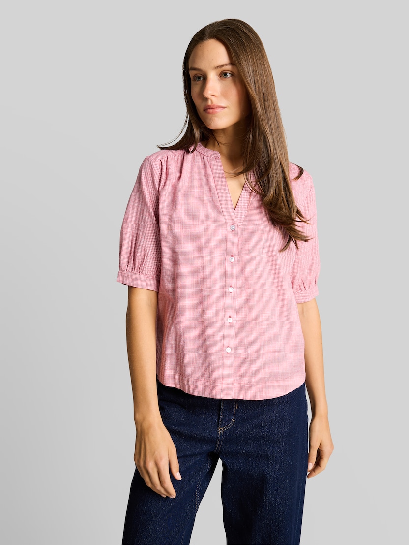 Bluse aus Baumwolle von Women, cozy pink