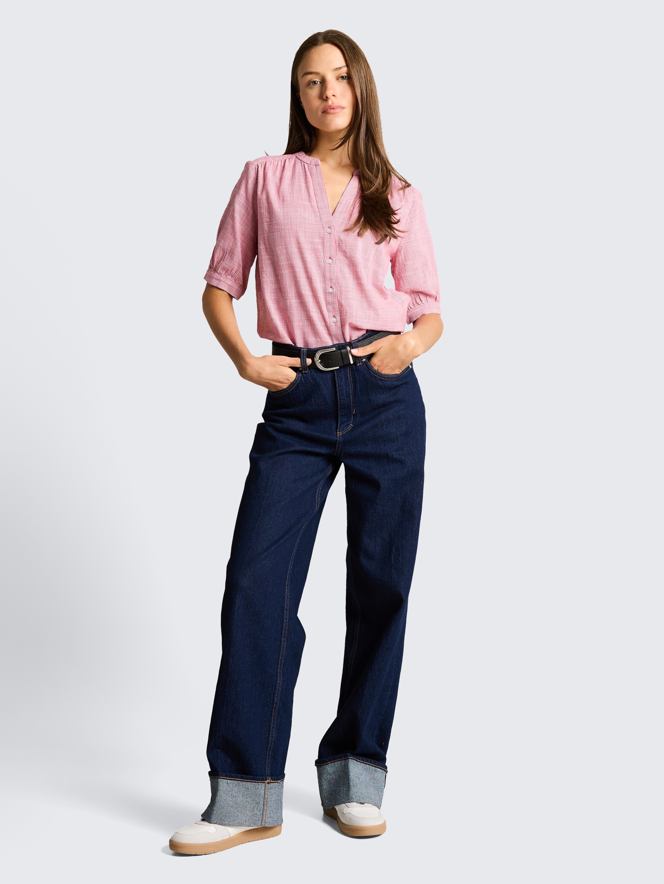 Blouse van katoen - cozy_pink - 