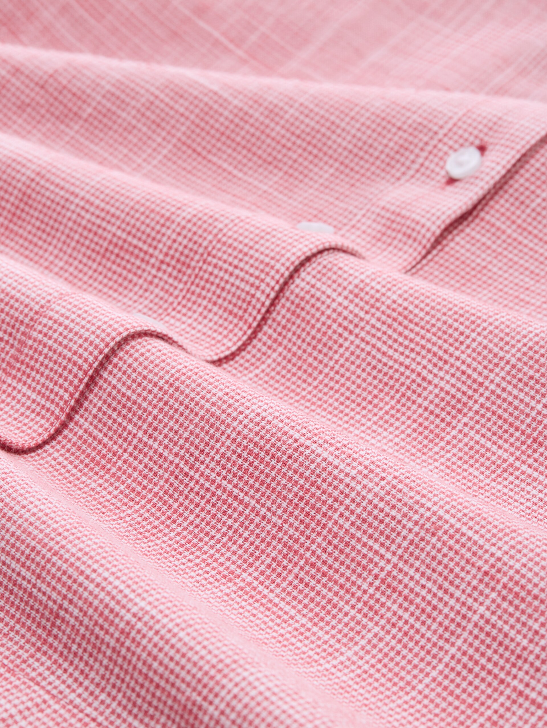 Cotton blouse - cozy pink - Material view