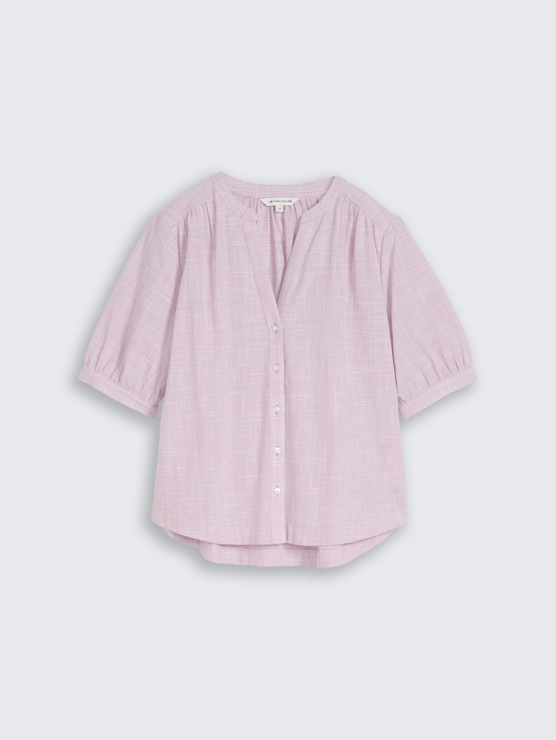 Blouse van katoen - light elderberry - Product vooraanzicht
