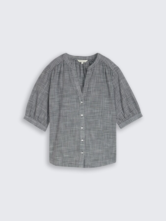 Bluse aus Baumwolle von Women, midnight navy blue