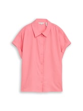 Geselecteerd, Losvallende blouse met linnen door Tom Tailor, rosa