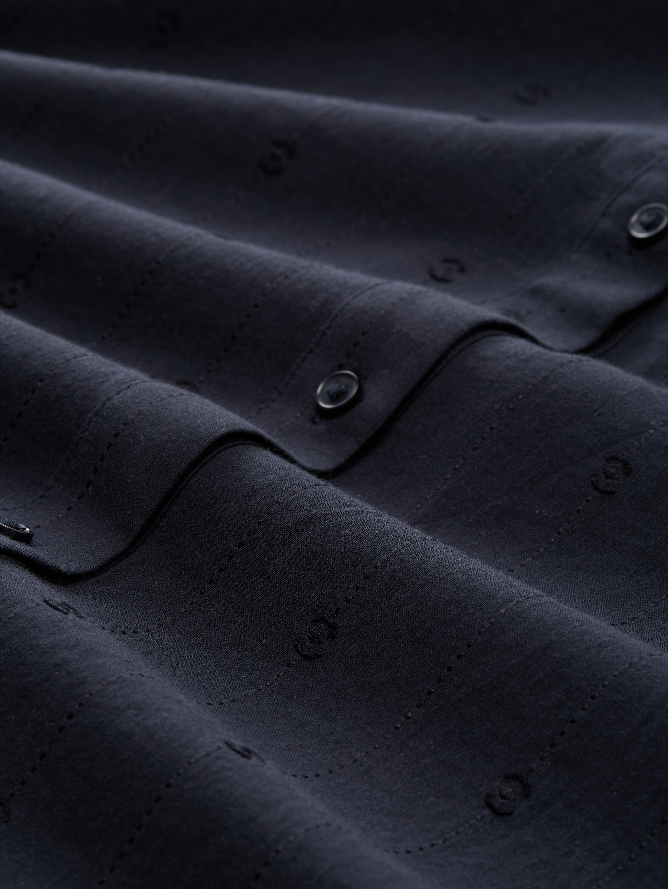 Loose Fit Blouse - sky_captain_blue_1 - 