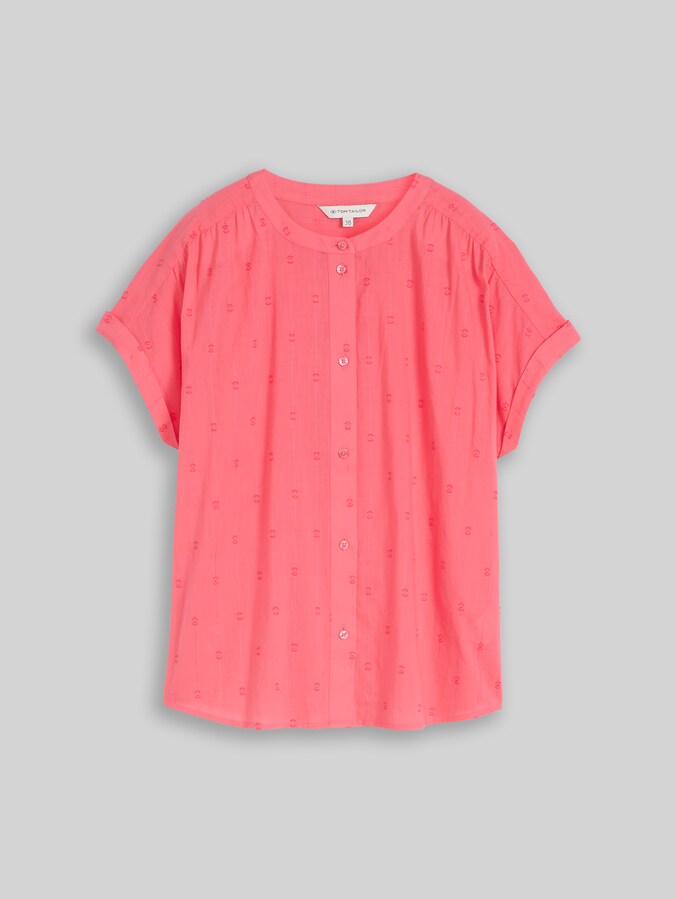 Chemisier ample par Women, soft coral pink