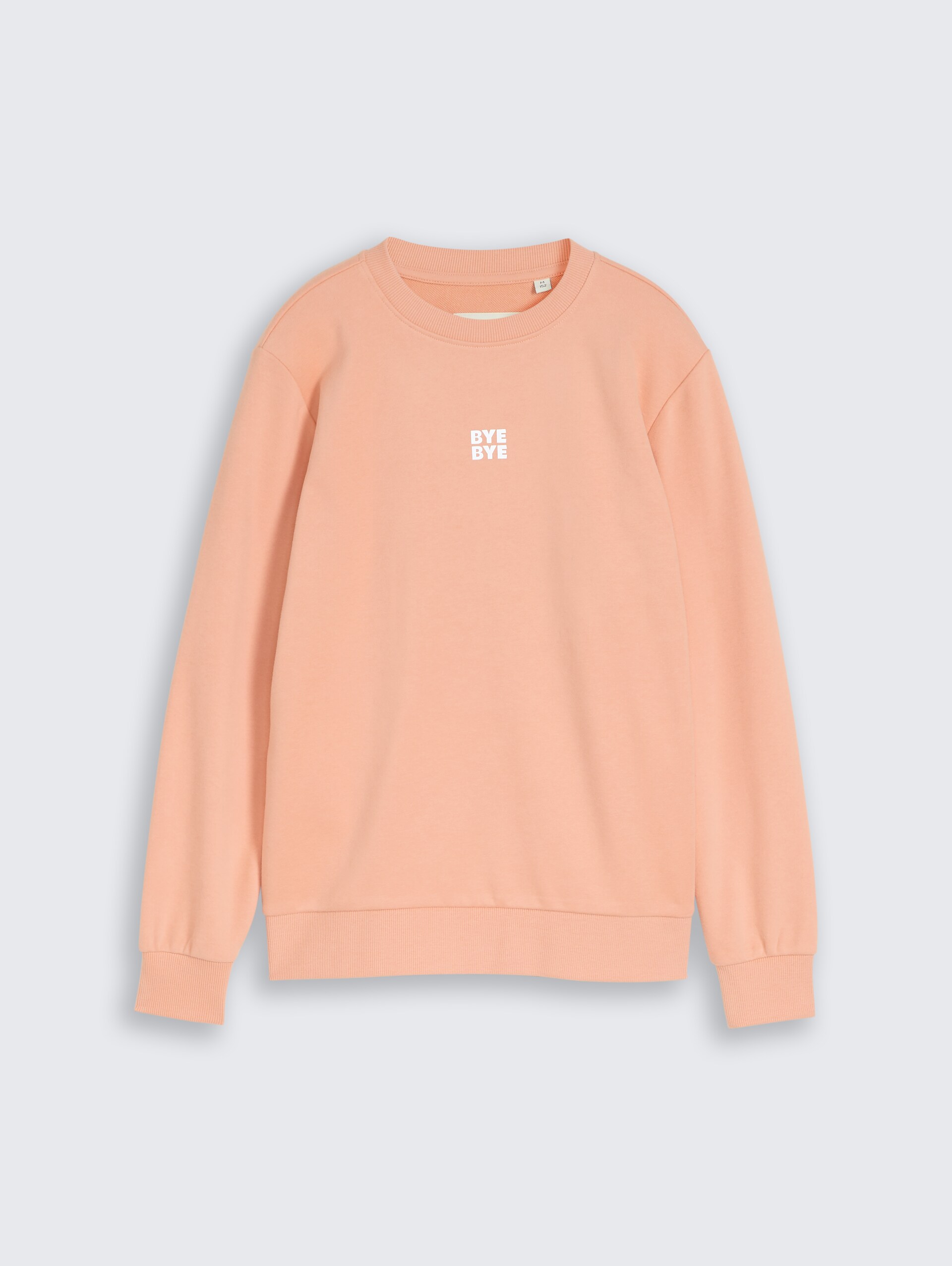 Glow-in-the-dark sweatshirt - dusty light orange - Product vooraanzicht