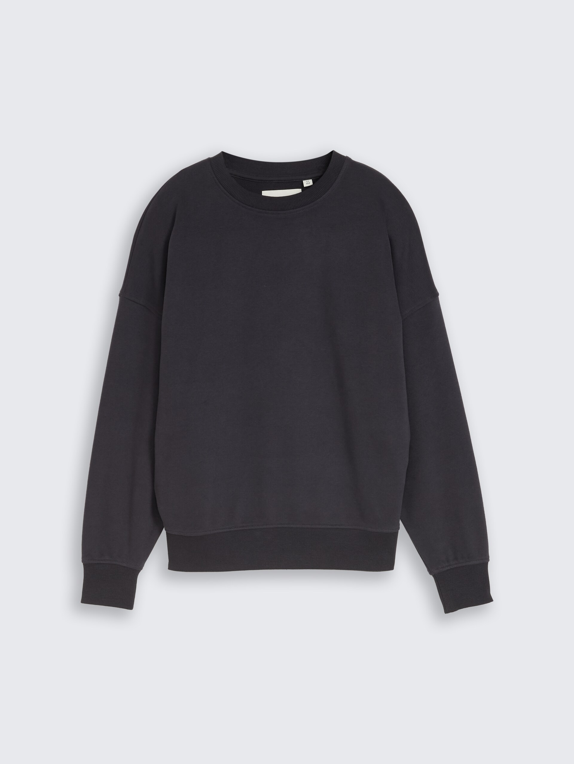 Oversize Sweatshirt mit Rückenprint - coal grey - Vorder-Produkt-Ansicht