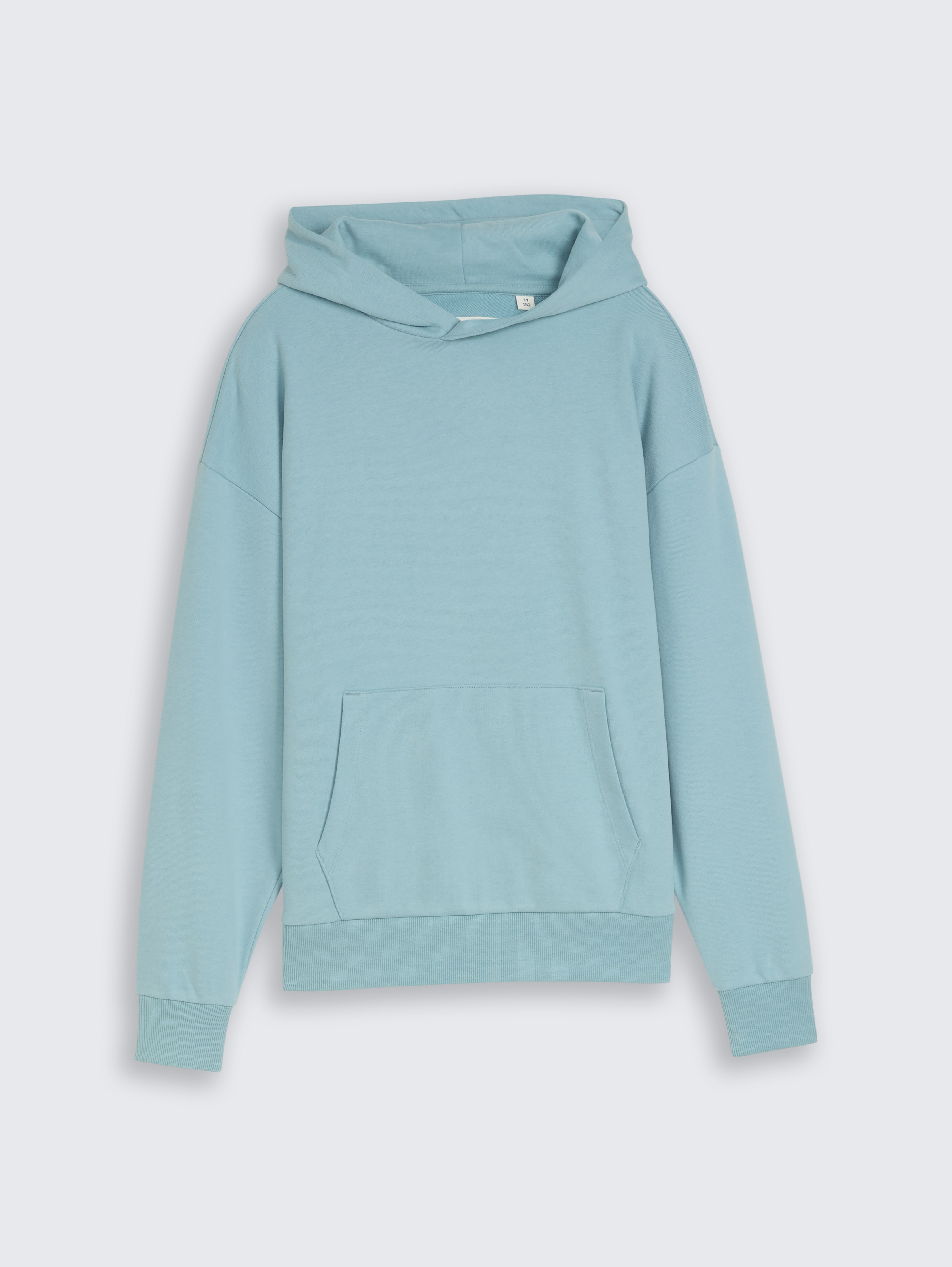 Oversize Hoodie Sweatshirt mit Rückenprint von Teen Boys, light teal