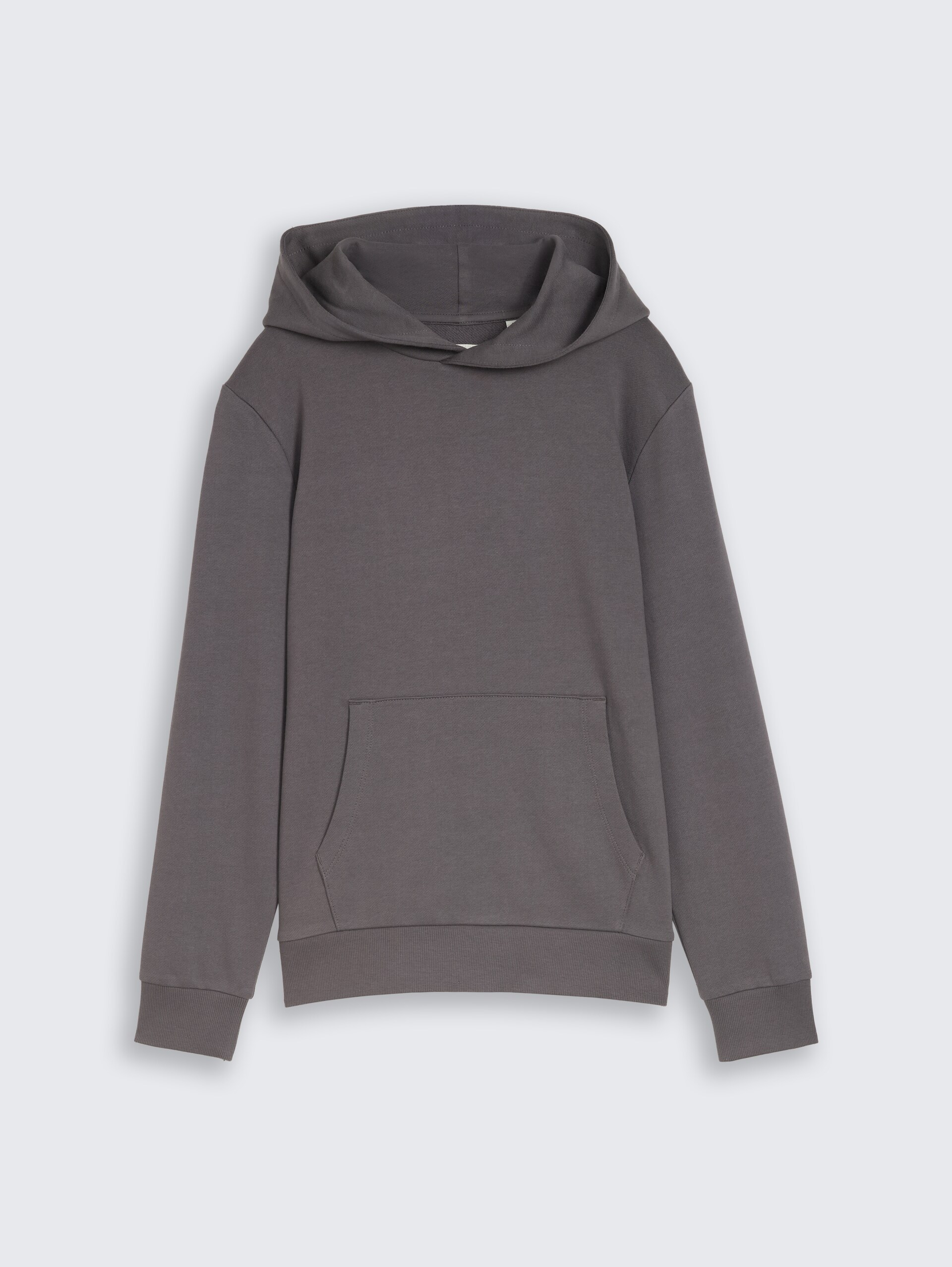 Hoodie met print op de rug - dark urban grey - Product vooraanzicht