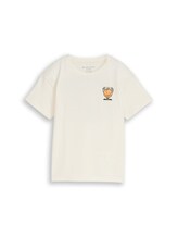 Ausgewählt, Oversize T-Shirt mit Rückenprint von Tom Tailor, weiß