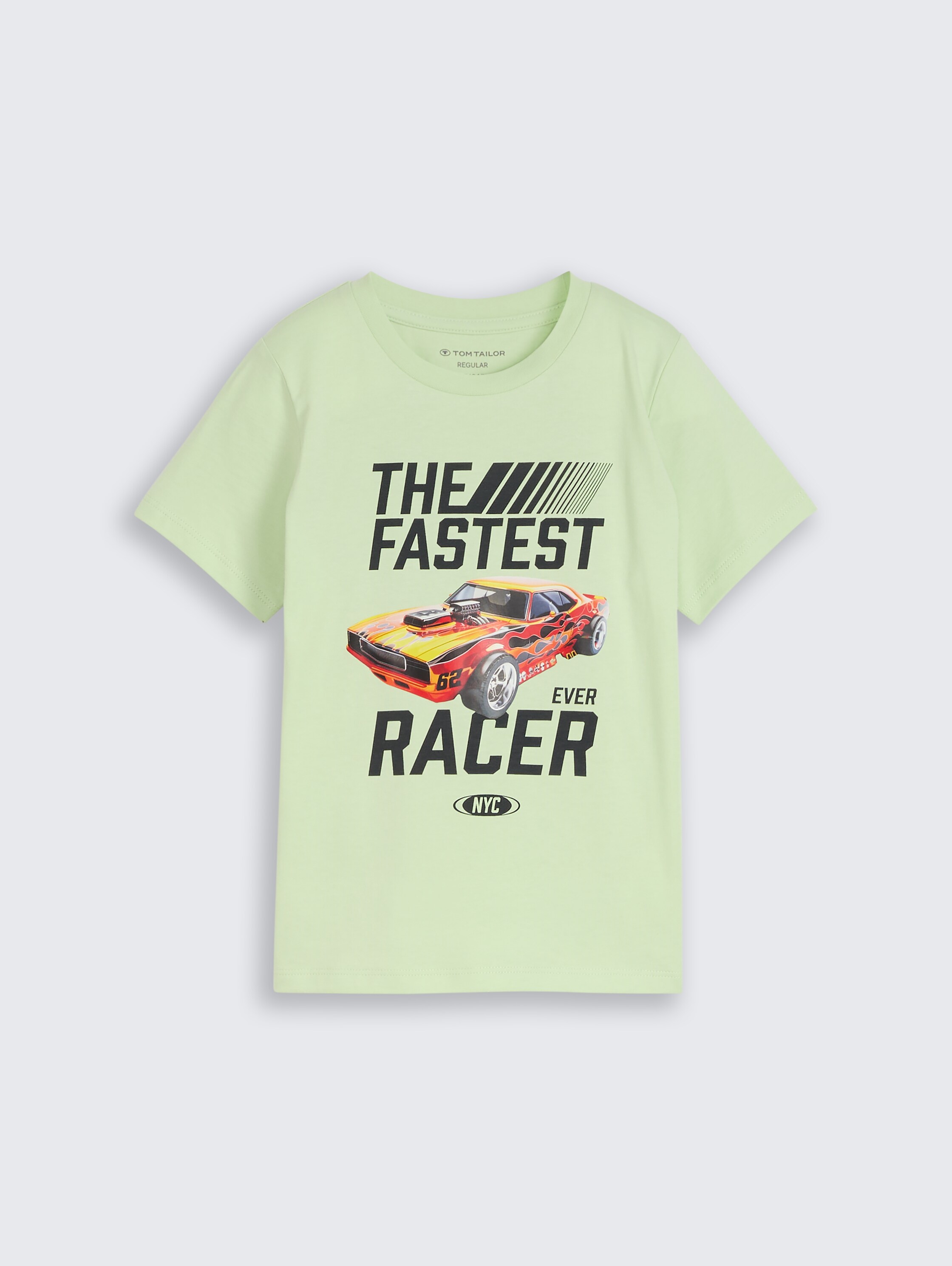 T-shirt avec imprimé photo - frozen lime green - Vue de face du produit