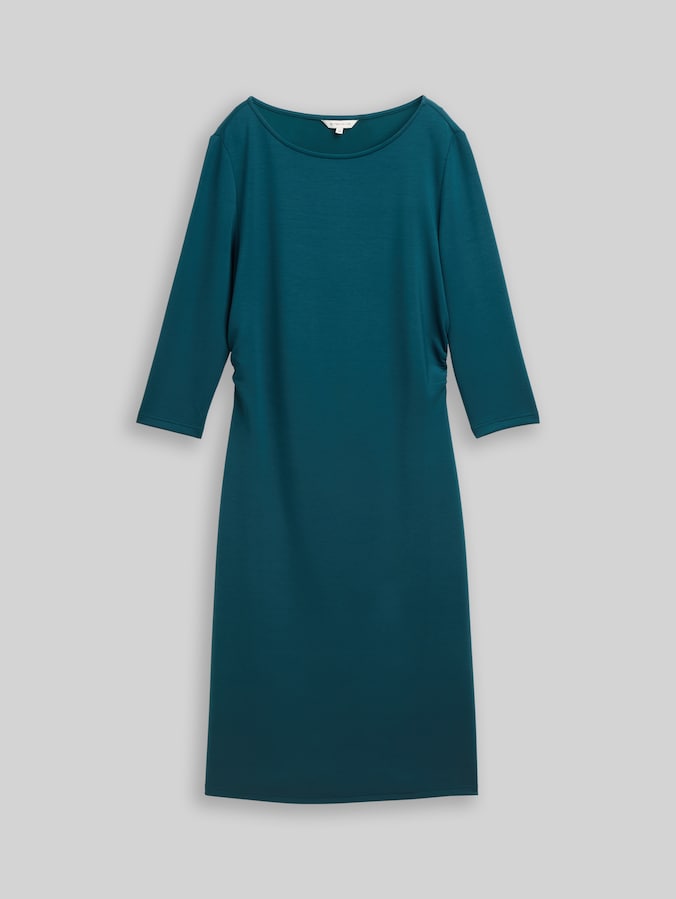 Jurk met ruches door Women, Deep Meadow Green