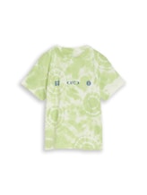 Sélectionné, T-shirt oversize tie-dye par Tom Tailor, verdoyant