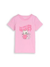 Geselecteerd, T-shirt met fotoprint door Tom Tailor, rosa