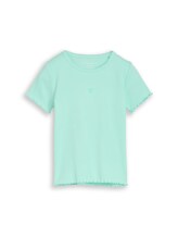 Non sélectionné, T-shirt avec broderie par , verdoyant