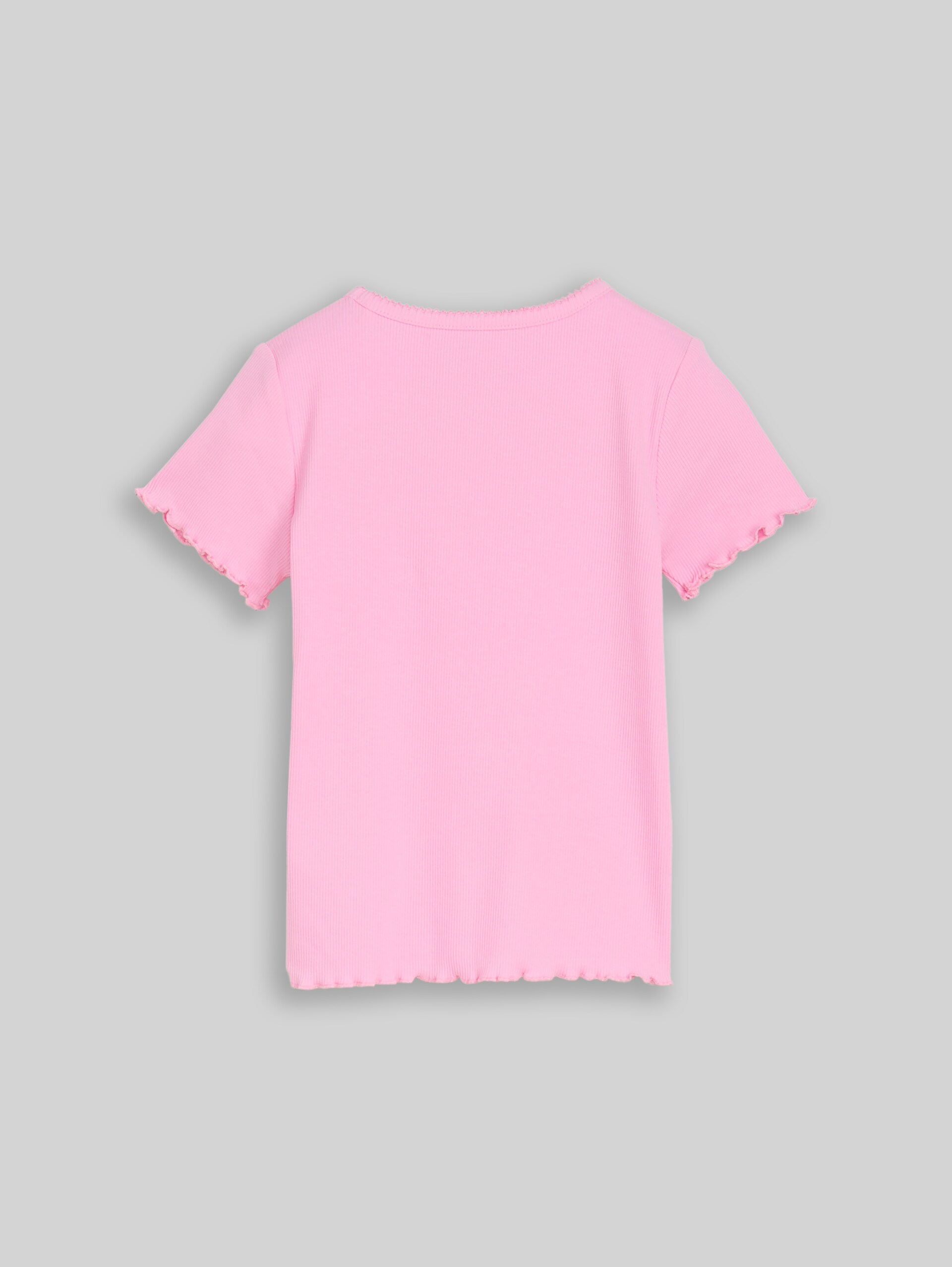 T-shirt with embroidery - lovely pink