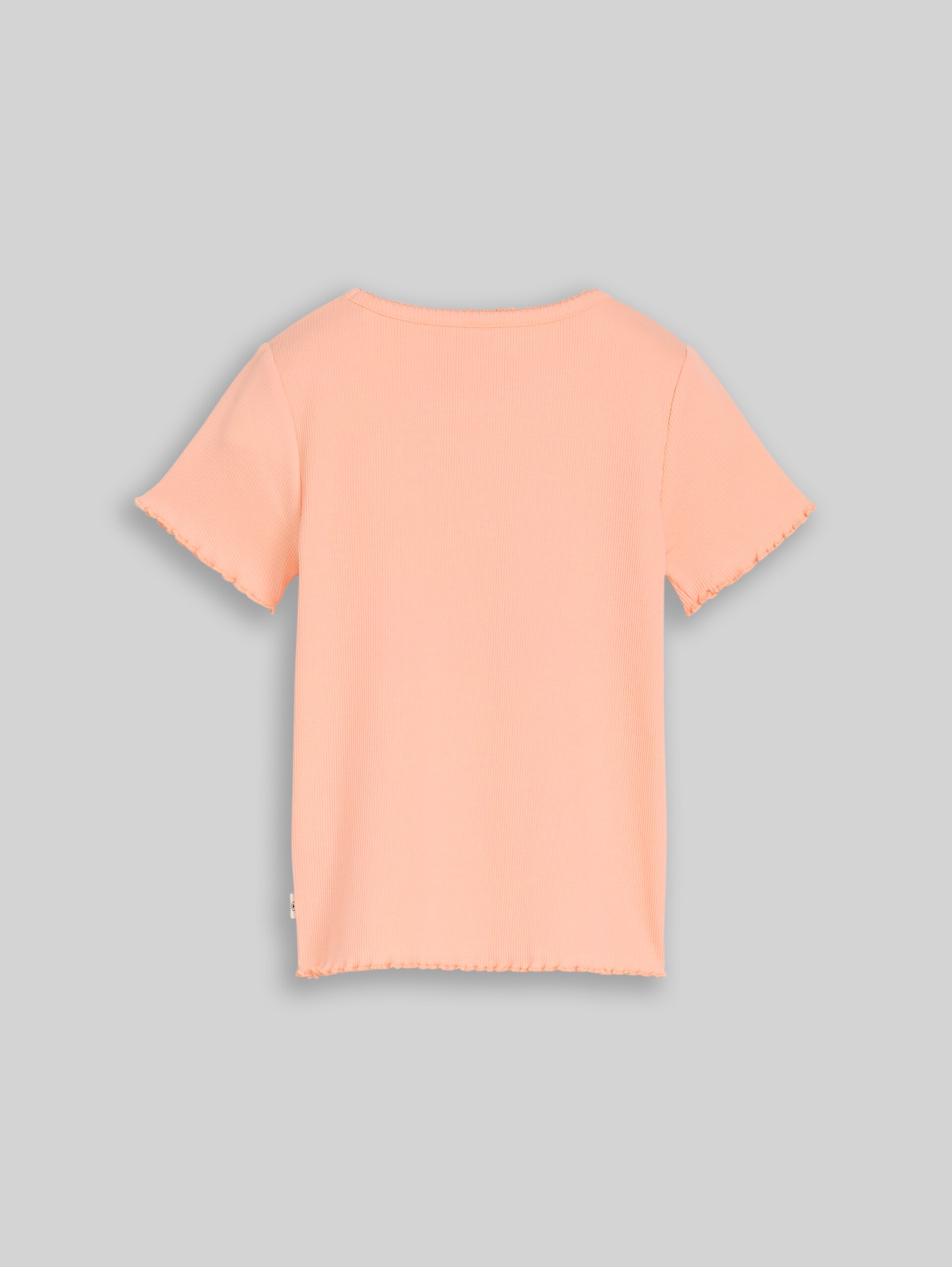 T-shirt with embroidery - peach bloom