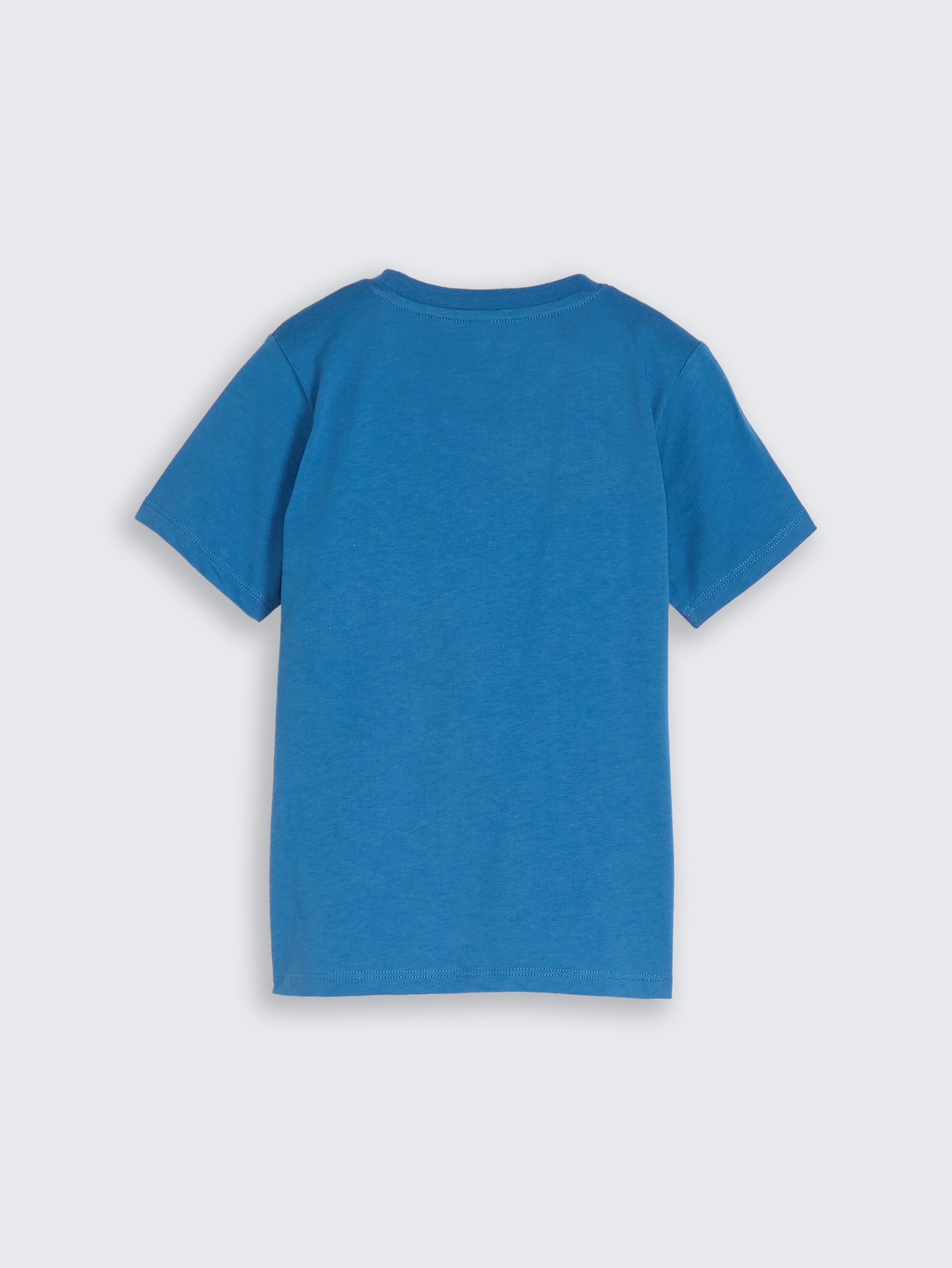 T-shirt met omkeerbare pailletten - Federal Blue