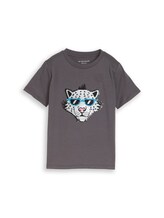 Niet geselecteerd, T-shirt met omkeerbare pailletten door , grauw