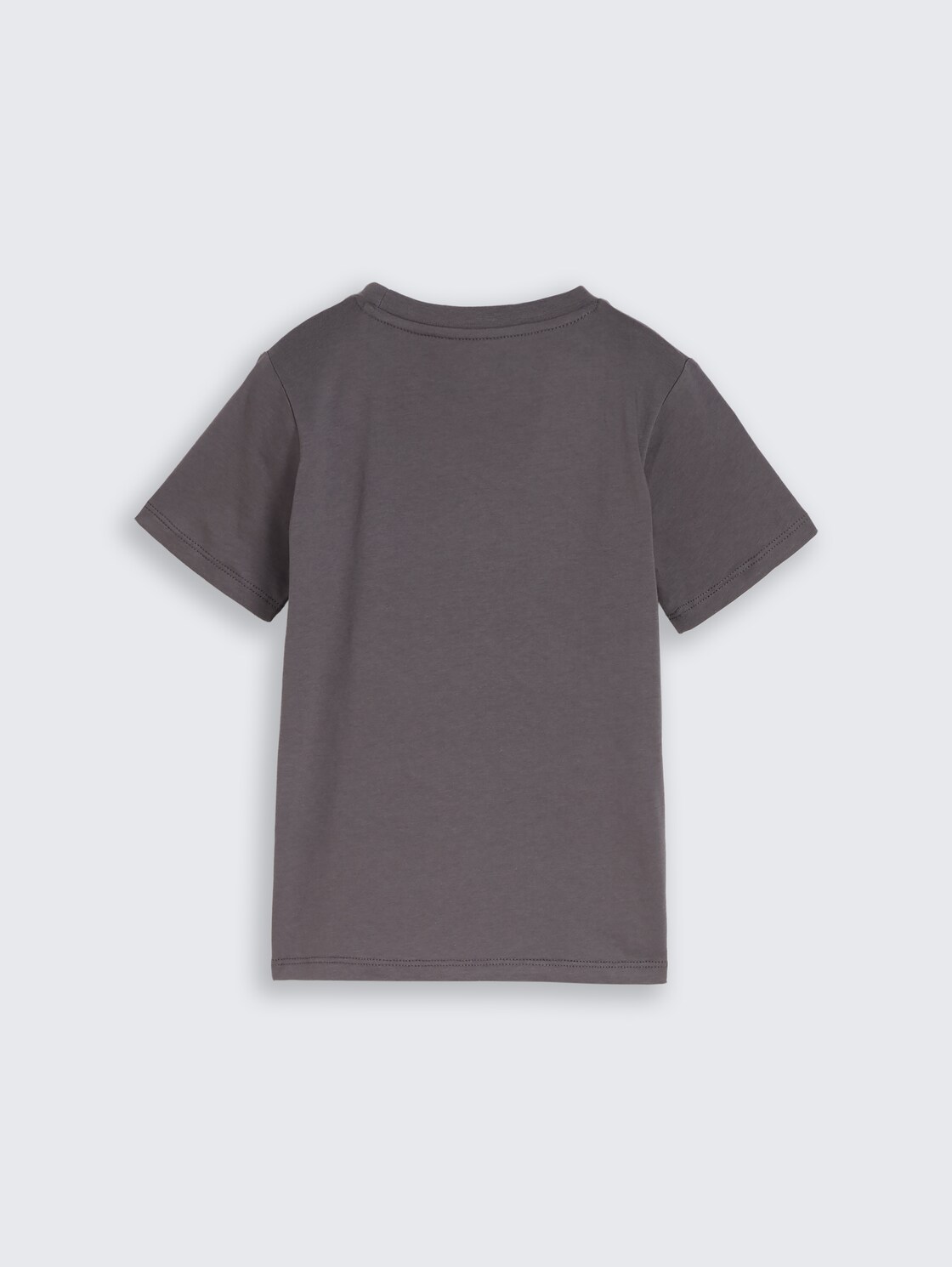 T-shirt with reversible sequins - dark urban grey