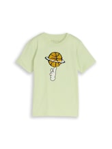 Niet geselecteerd, T-shirt met omkeerbare pailletten door , groen