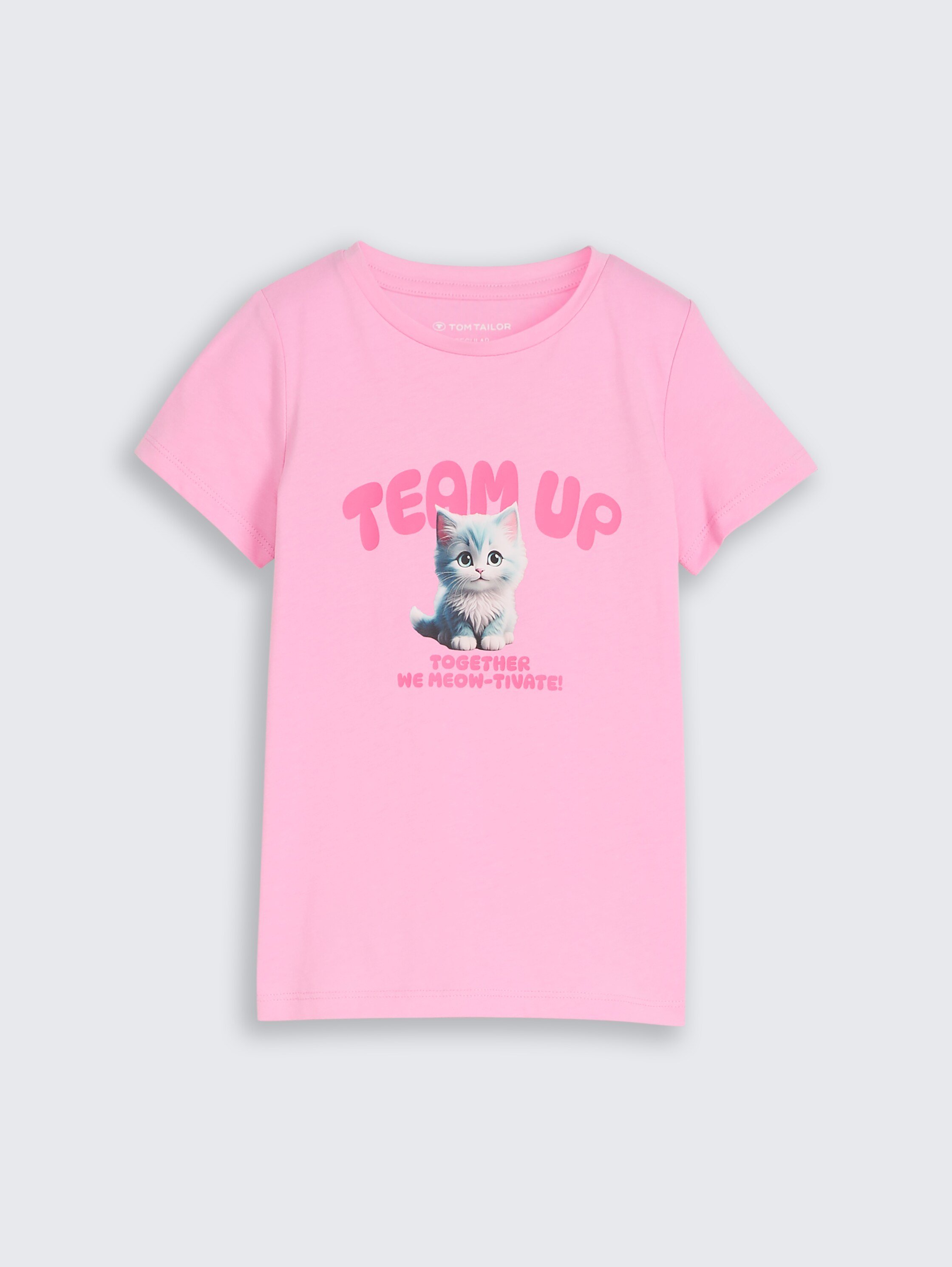 T-shirt met fotoprint - lovely pink - Product vooraanzicht