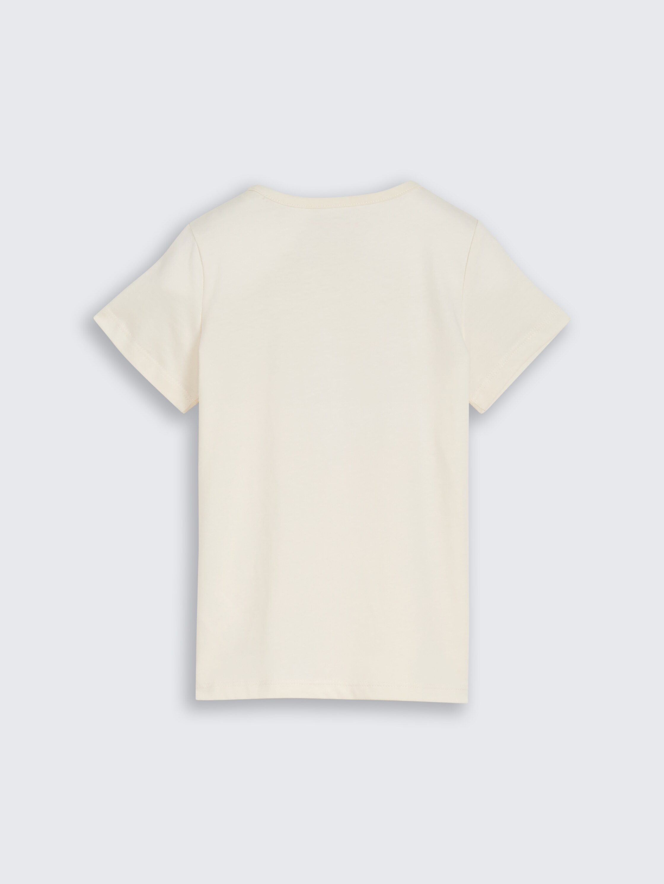 T-shirt met omkeerbare pailletten - Wool White
