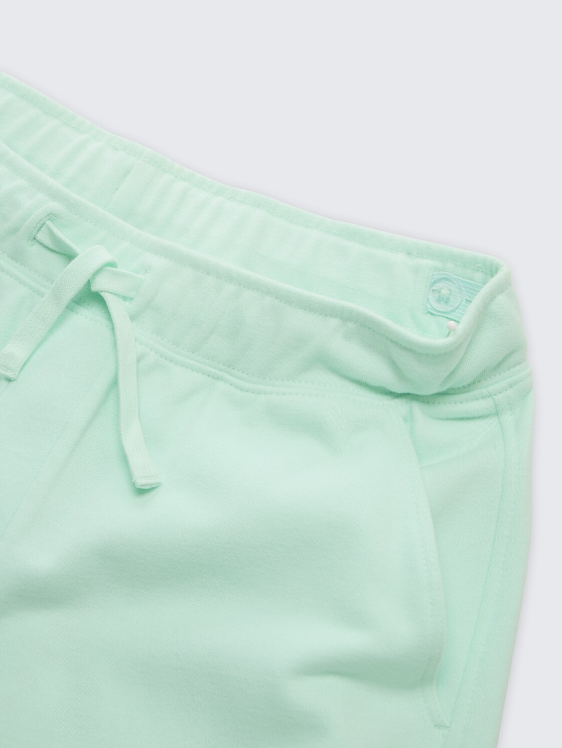 Basic Sweat-Shorts - soft sugar green