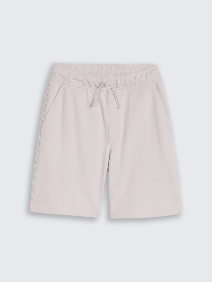 Basic sweatshort door Teen Boys, dusty greyish lilac