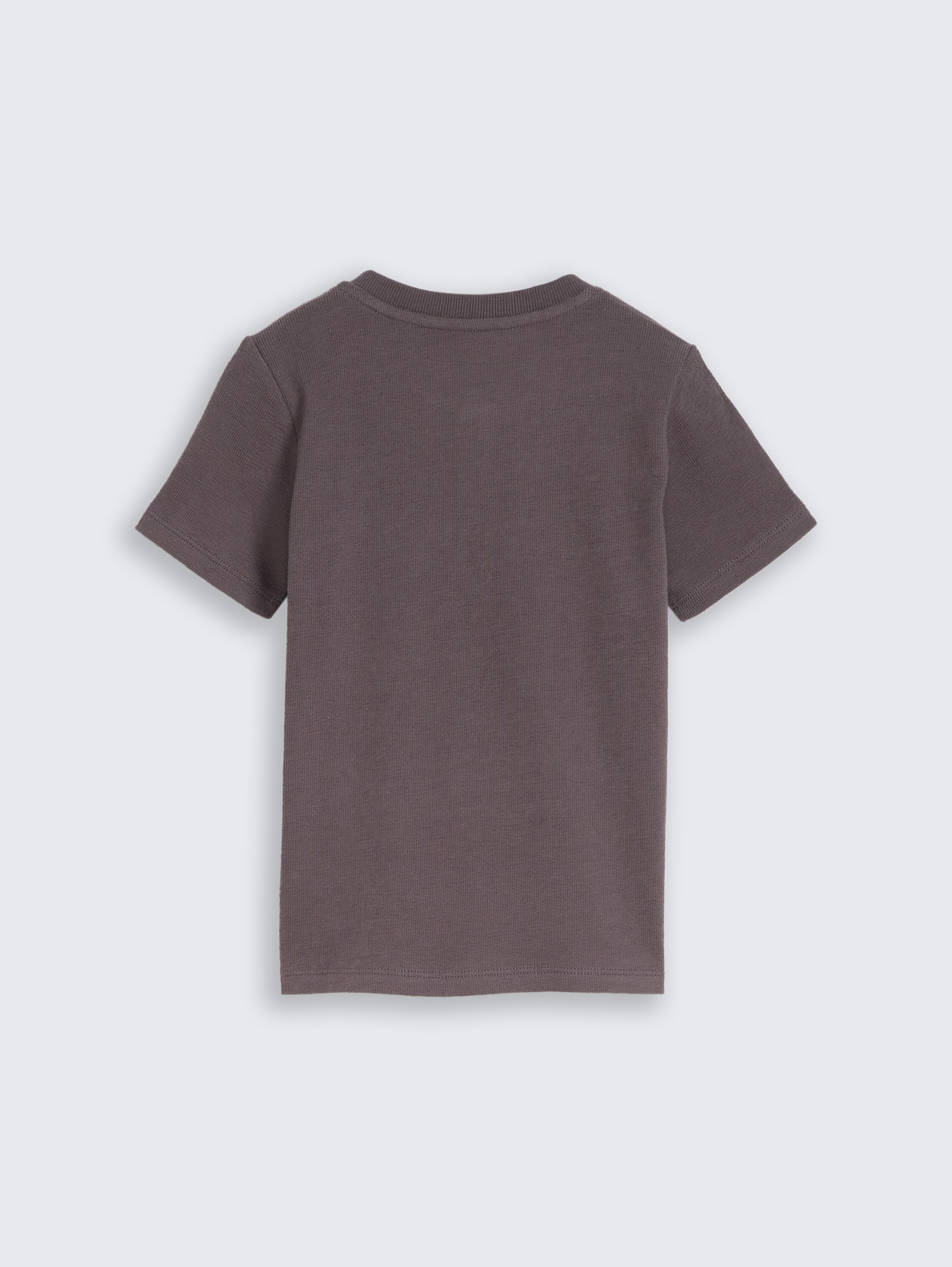 Henley T-Shirt aus Baumwolle - dark urban grey