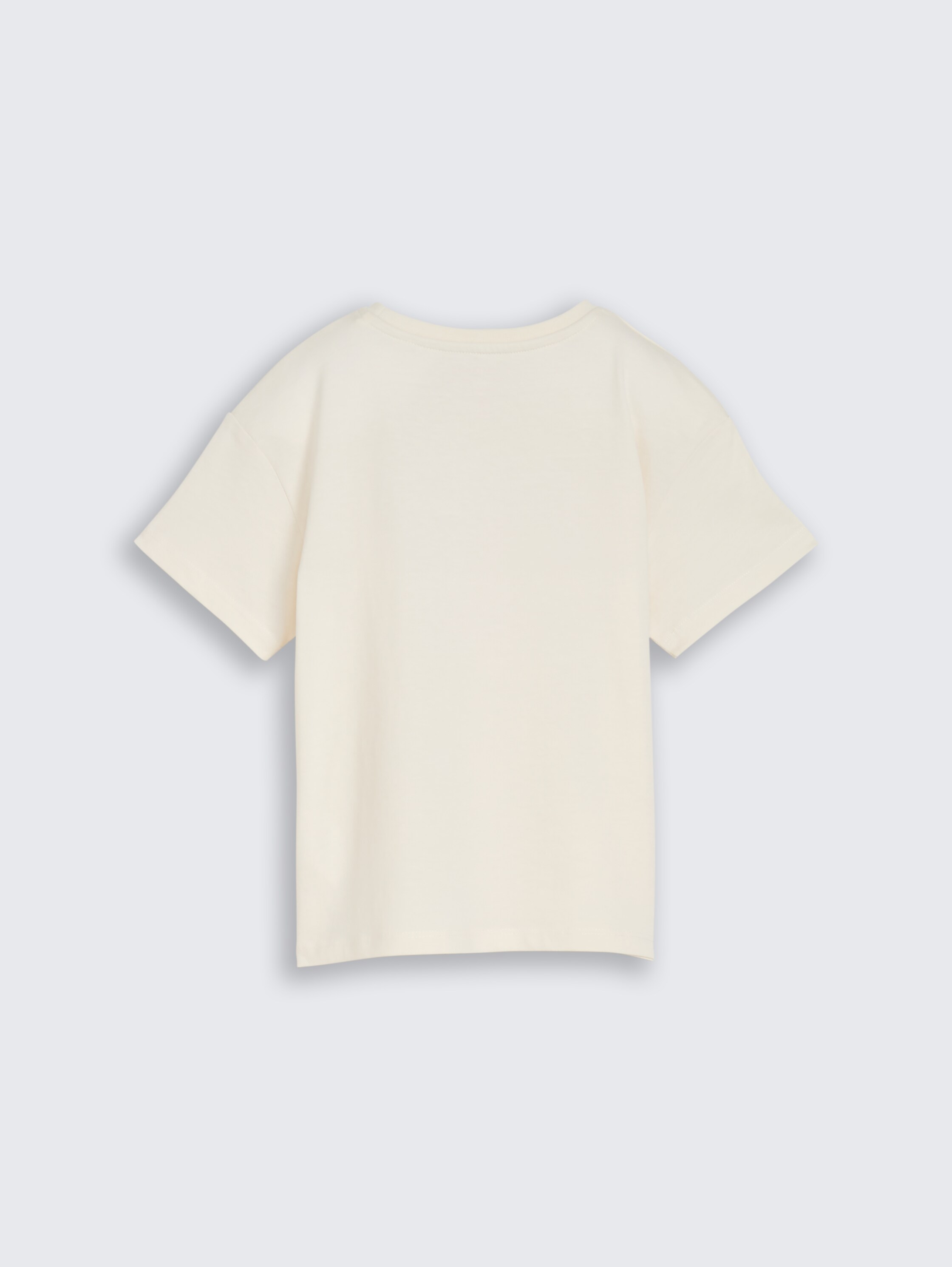 T-shirt oversize avec détail en tulle - Wool White