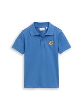 Not Selected, Cotton piqué polo shirt by , blue