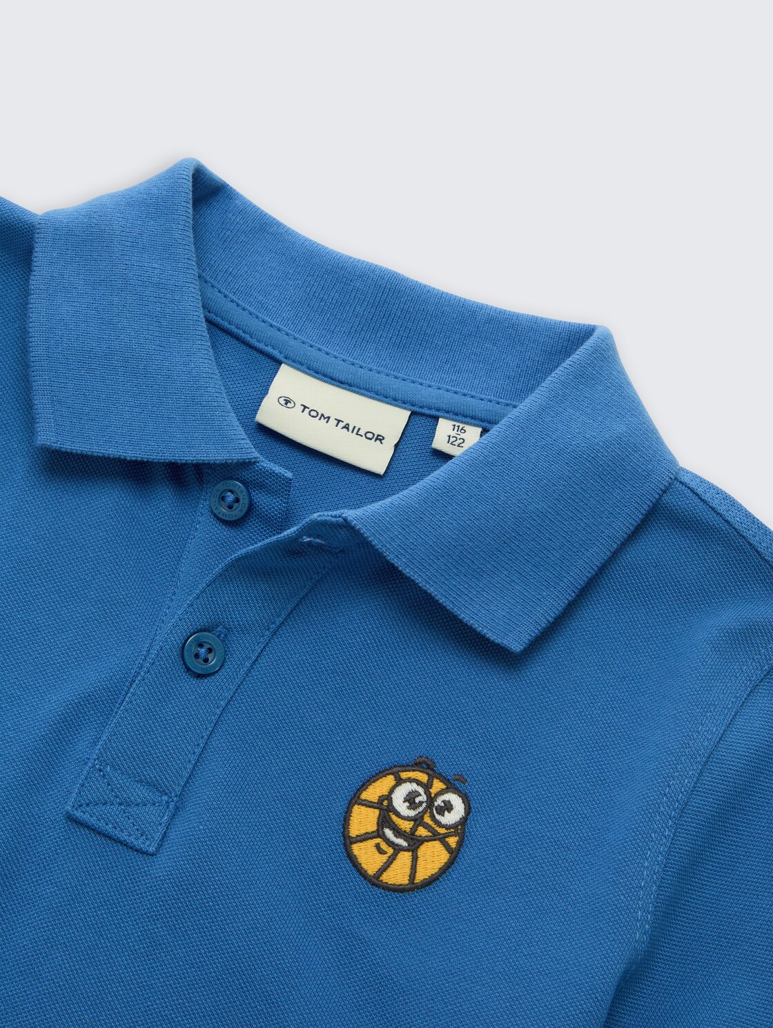 Piqué Poloshirt aus Baumwolle - Federal Blue