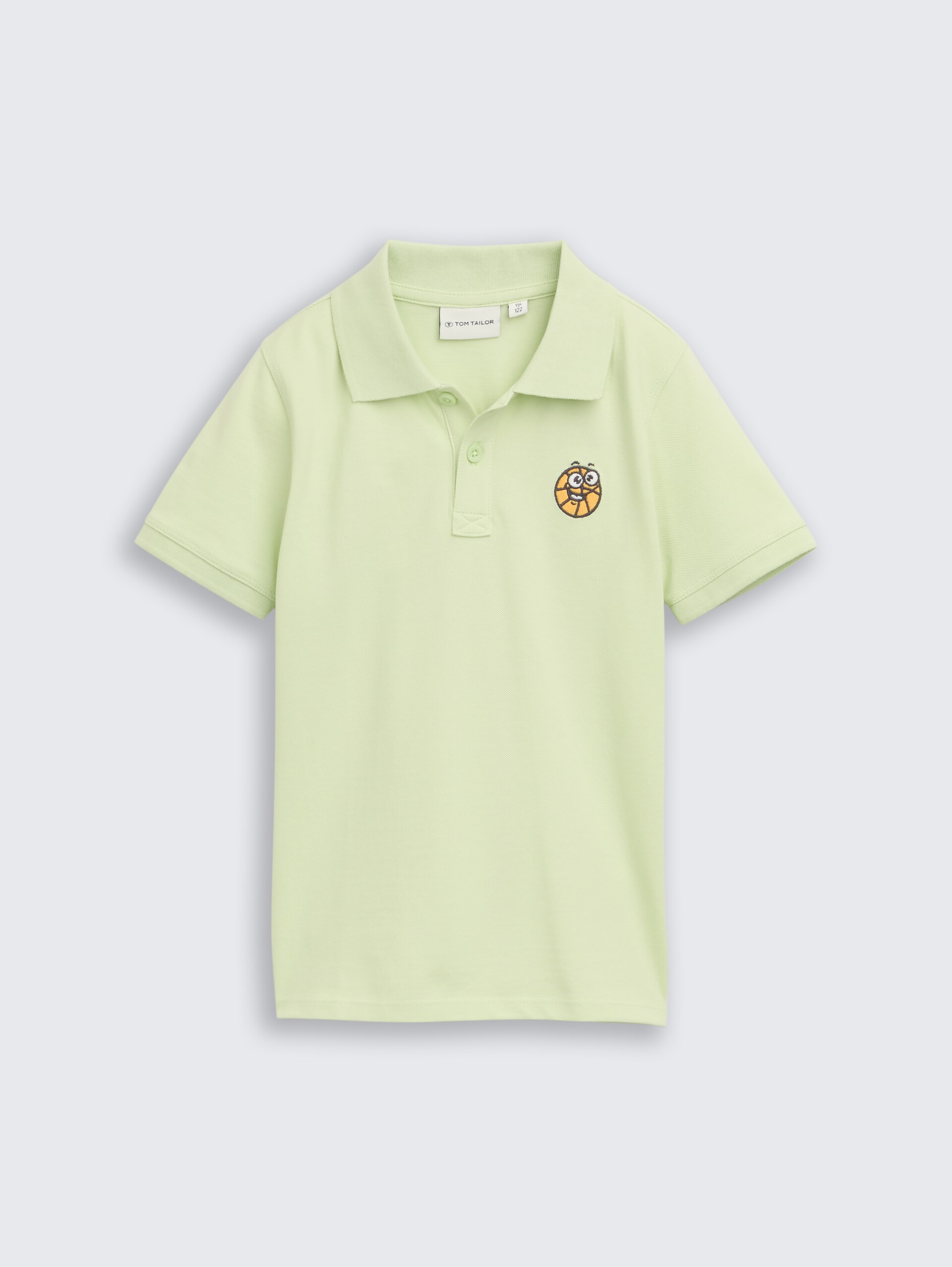 Piqué Poloshirt aus Baumwolle - frozen lime green
