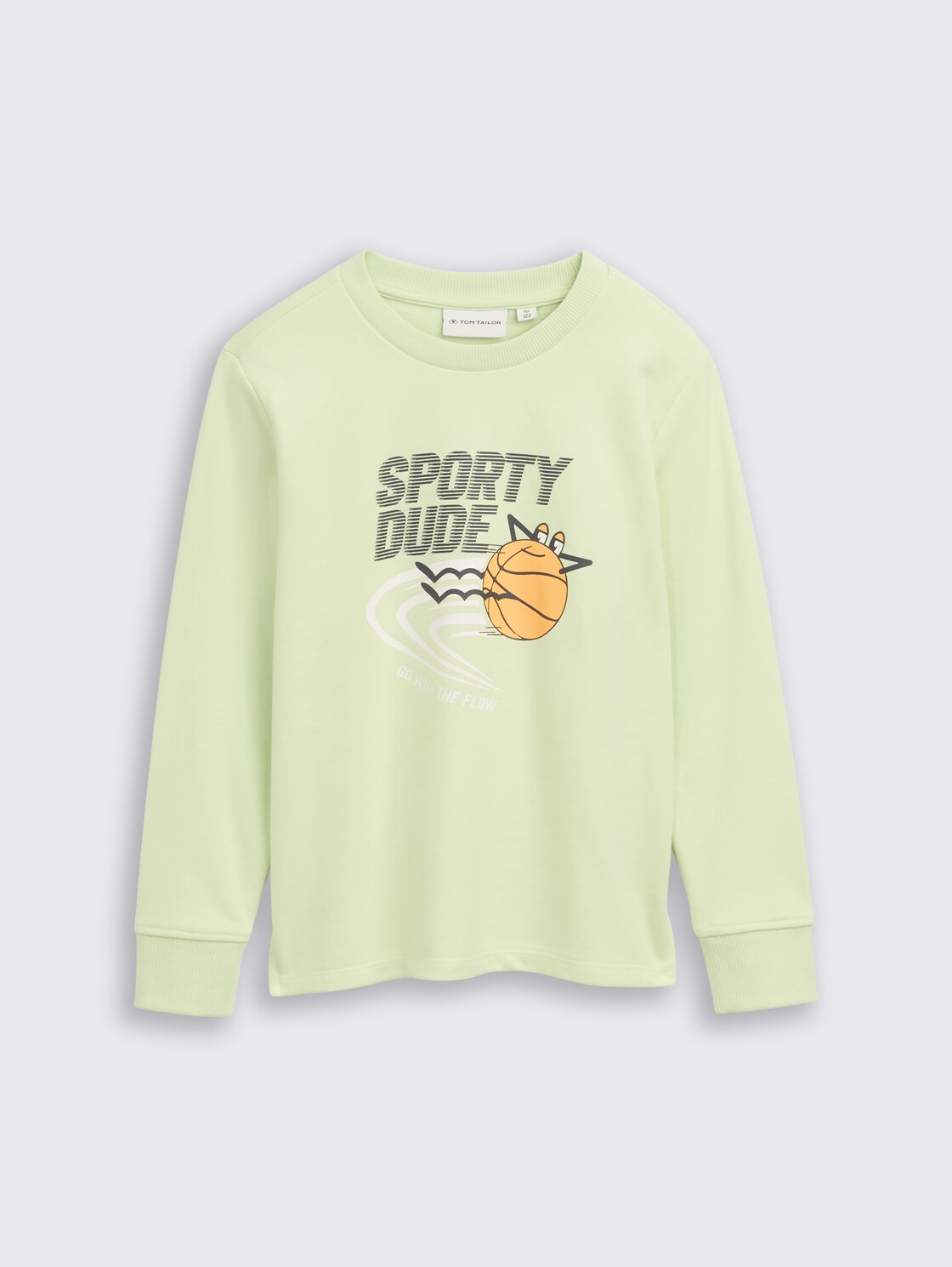 Sweatshirt mit Foto-Print - frozen lime green - Vorder-Produkt-Ansicht
