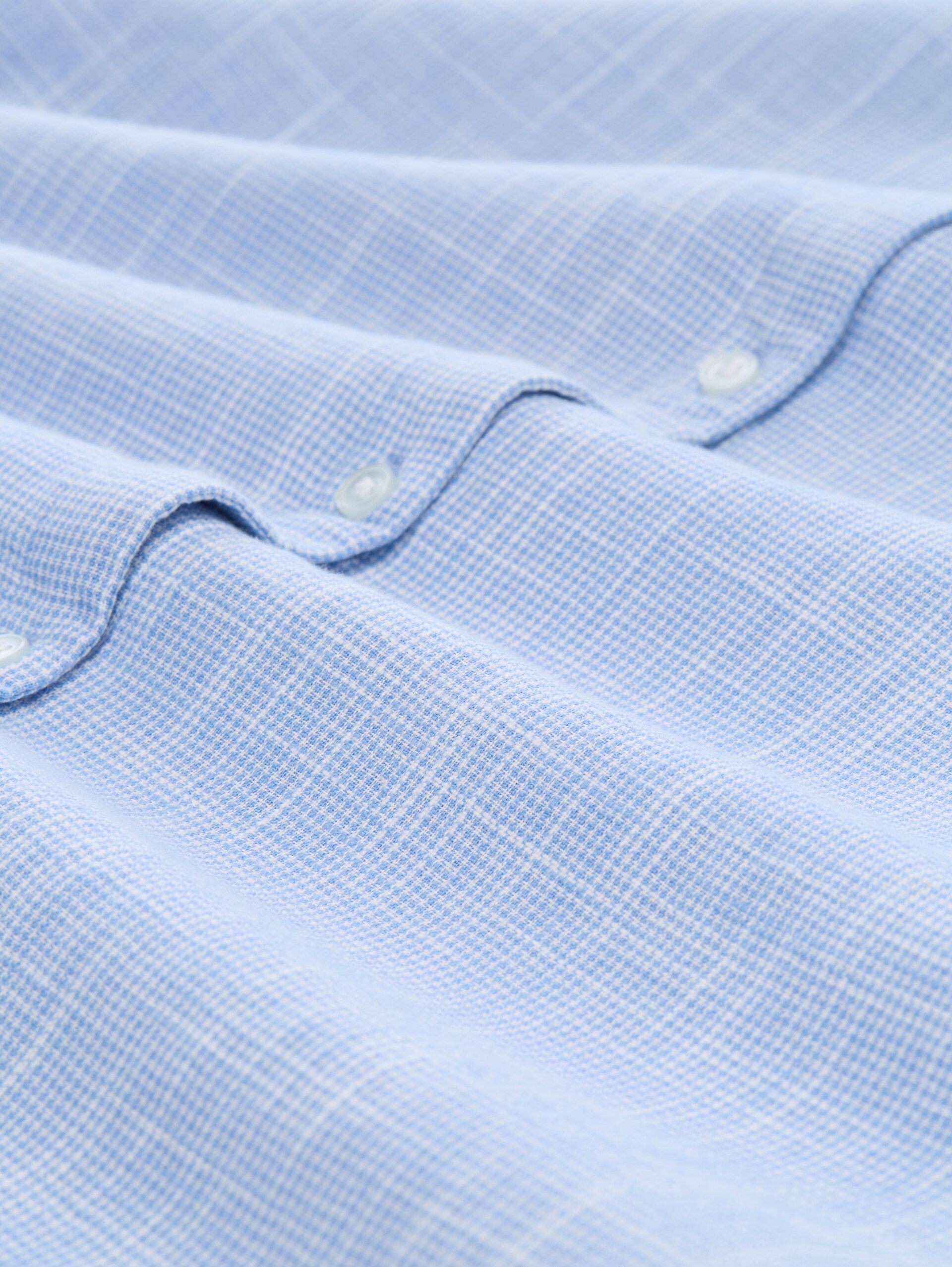 Blusenkleid mit Bindegürtel - dreamy blue - Material-Ansicht